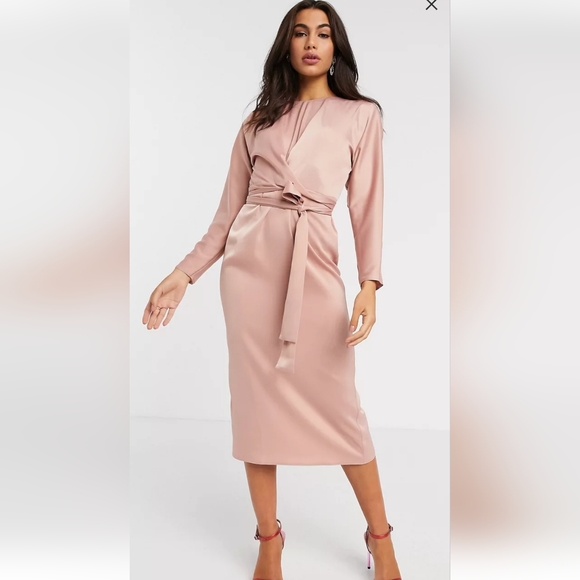 ASOS DESIGN MIDI DRESS - Picture 1 of 3